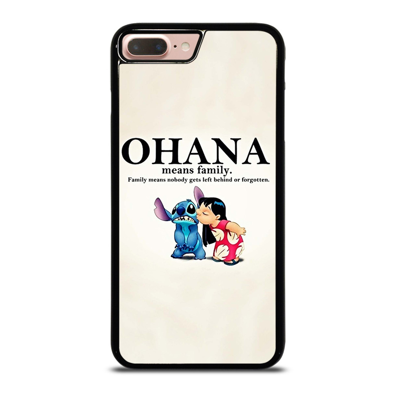 LILO AND STITCH OHANA FAMILY Disney iPhone 8 Plus Case Cover